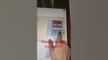 HOW TO SEE ACCELERATION AND DEACCELERATION TIME IN YASKAWA VFD