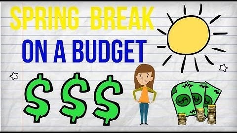 UC Merced Financial Aid Presents: Spring Break on a Budget