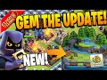 GEMMING THE ENTIRE CLASH OF CLANS SUMMER UPDATE!!
