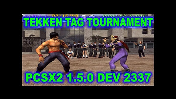 TEKKEN TAG TOURNAMENT - PCSX2 1.5.0 DEV 2337
