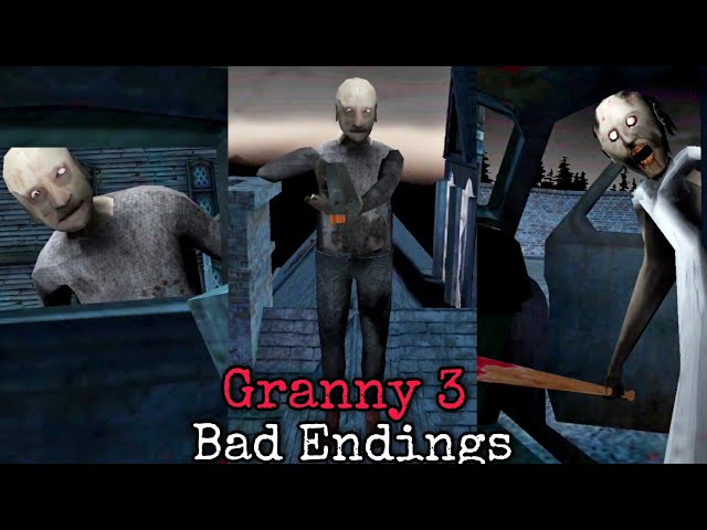 Granny 3 All 3 Death Endings