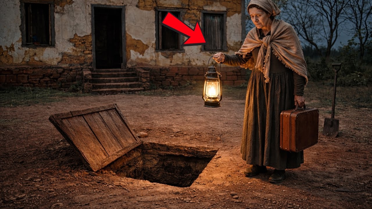 VIÚVA comprou casa abandonada - Quando o CHÃO cedeu ela viu ISSO..."