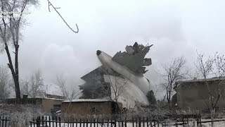 Dozens dead in Kyrgyzstan from cargo plane crash