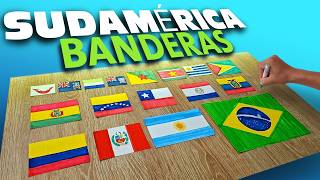 learn To Draw And Paint all The National Flags Of South America