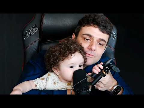 AS PRIMEIRAS PALAVRAS DO LOGAN NO MICROFONE 🎙️😍