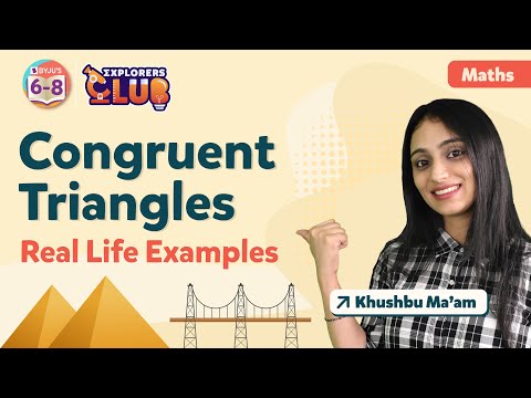 What Are Some Reallife Examples Of Congruent Triangles Determining