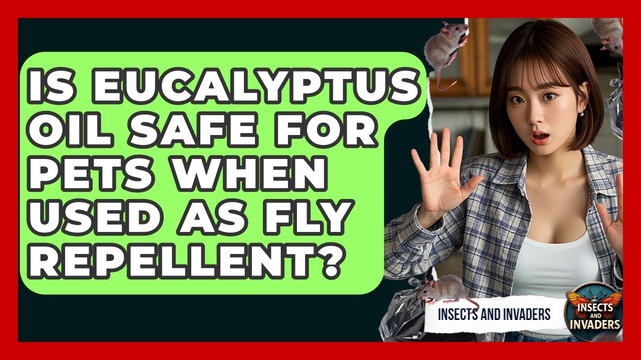 Is Eucalyptus Oil Safe For Pets When Used As Fly Repellent? - Insects and Invaders