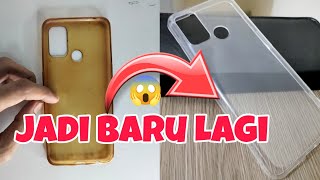 TANPA HARUS BELI‼️ GINI CARA MUDAH MEMBERSIHKAN CASING HP