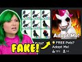 I ALMOST GOT *SCAMMED* EXPOSING THESE *FAKE* ADOPT ME GAMES! DO NOT TRY THIS!! Adopt Me Roblox