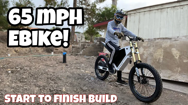 72v 12,000watt enduro Ebike build! (Step by step explanation)