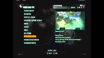 Crysis 3 Game Modes and Maps PS3 XBOX