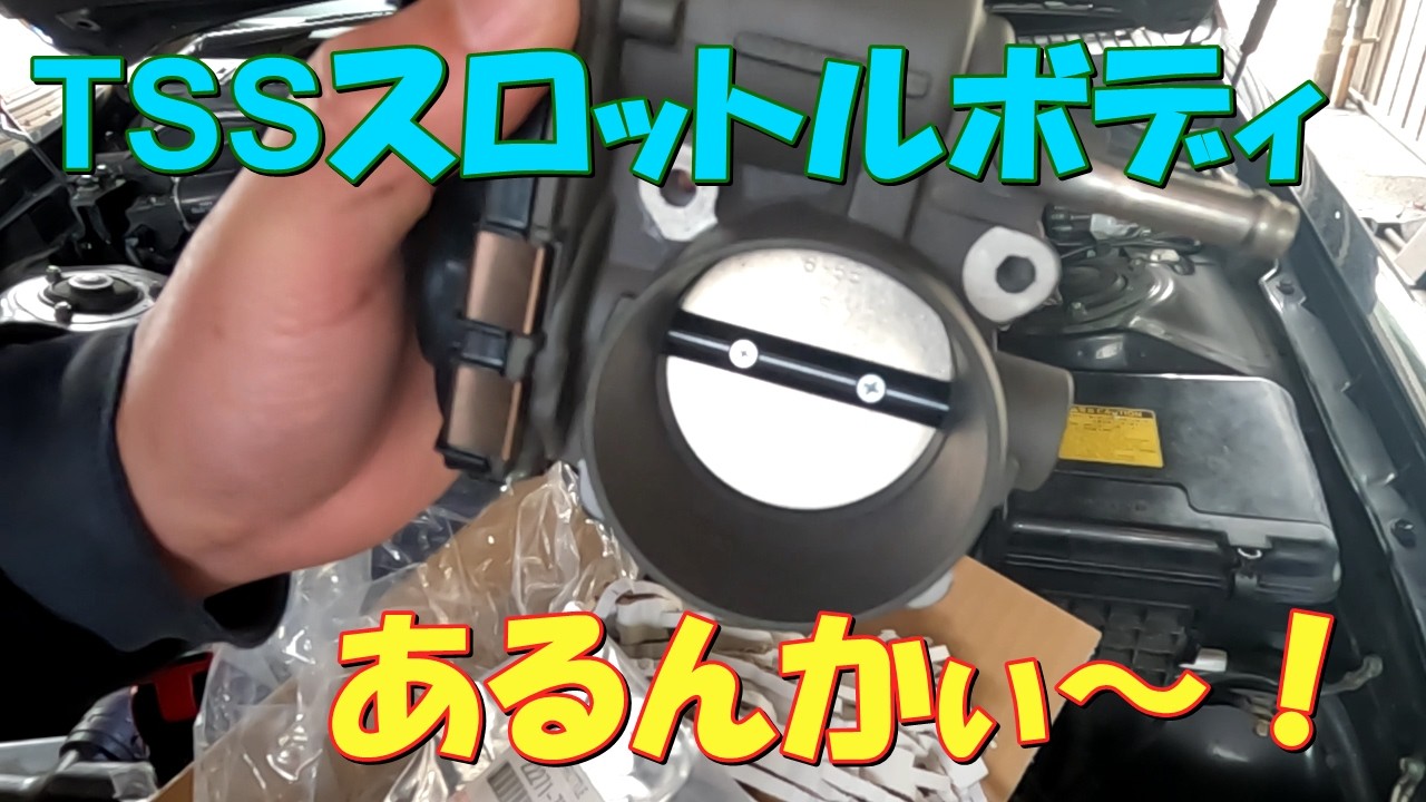 TSSスロットルボディ あるんかぃ~!