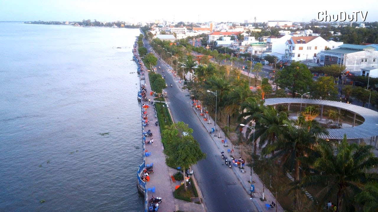 di cong vien vinh long Update 2022 Tham quan công viên mới ven sông Mekong của Tp. Vĩnh Long
