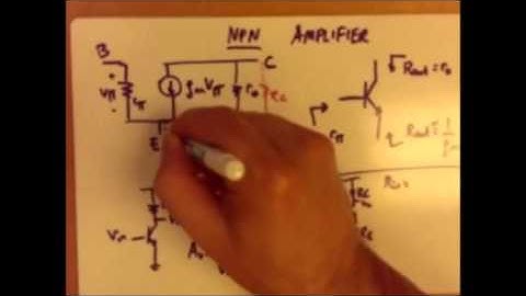 NPN Ampfilication: Common emitter and source degeneration