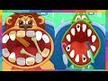 Jogos para Crianças - Médico Infantil: Dentista - O Leão e o Jacaré vão ao dentista ⭐️🐬⭐️🐬