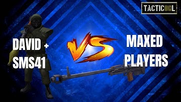 David + SMS41 against MAXED Squad? |#tacticool #mustwatch #sms41 #highlights