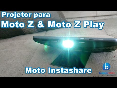 Projetor para toda a Moto Z/ Moto Z Play/ Moto Z2 Play/ Moto Z3 Play! Moto Instashare