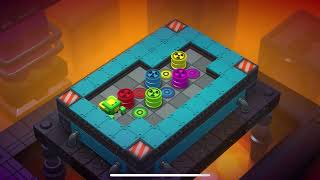 Tiny Robots Portal Escape. Sokobot. Master. Levels 21-25. Walkthrough.