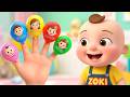 Finger Family Song | Learn Colors for Kids | Baby Zoki Nursery Rhymes &amp; Kids Songs