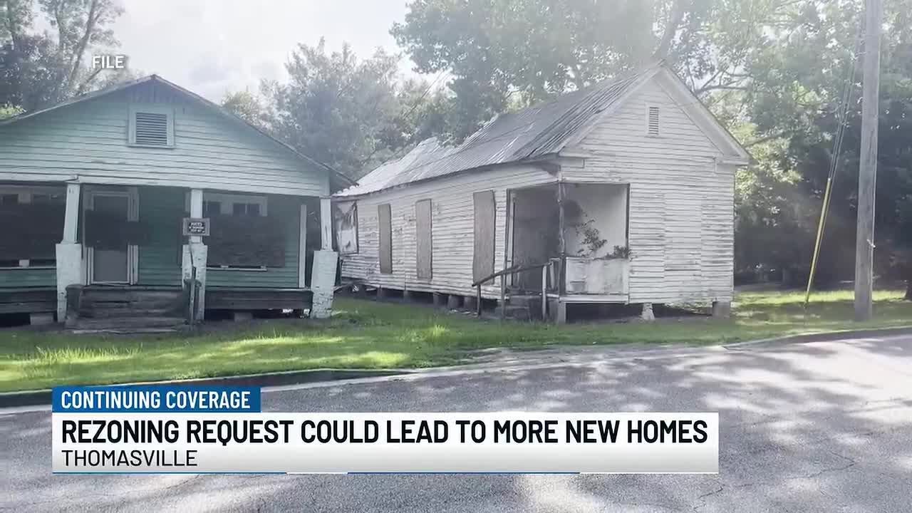 Thomasville approves first rezoning request for Traditional Neighborhoods Infill District
