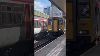 150217 arriving into Cardiff central working Barry Island 16/04/24