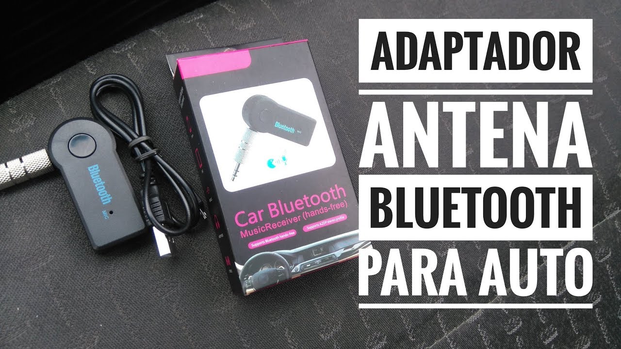 Receptor bluetooth para coche o equipo musical de Gearbest 