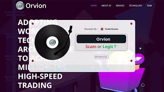 Orvion Orvionexchange.us Fraud Alert