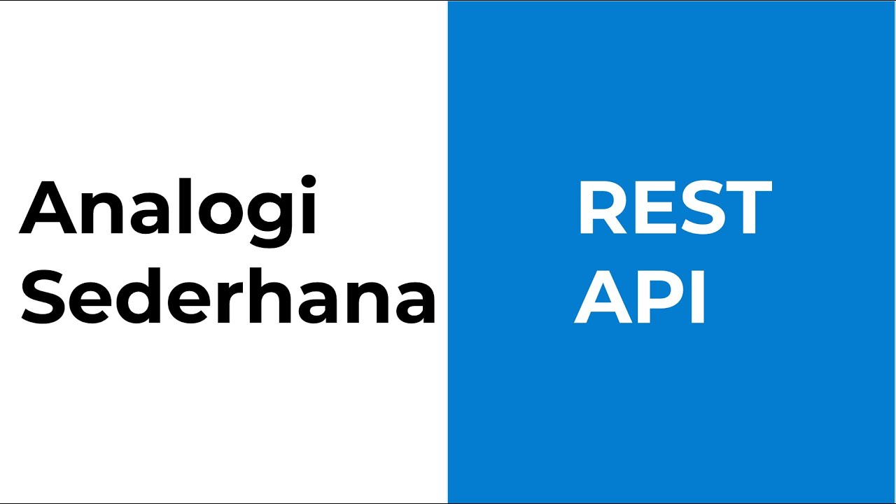 Analogi REST API - YouTube