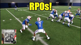 The Best RPO Playbooks in College Football 26