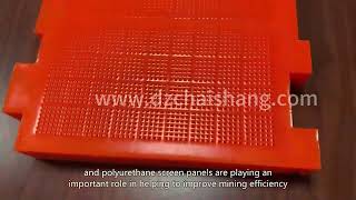 Cheap vibrator polyweb Urethane sieve Mining,Modular Polyurethane DeckMaker Mining