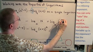 Working with the Properties of Logarithms (Part 4)