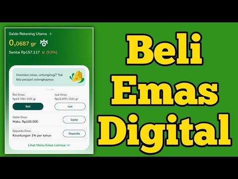 Cara beli emas digital di Tring By Pegadaian 