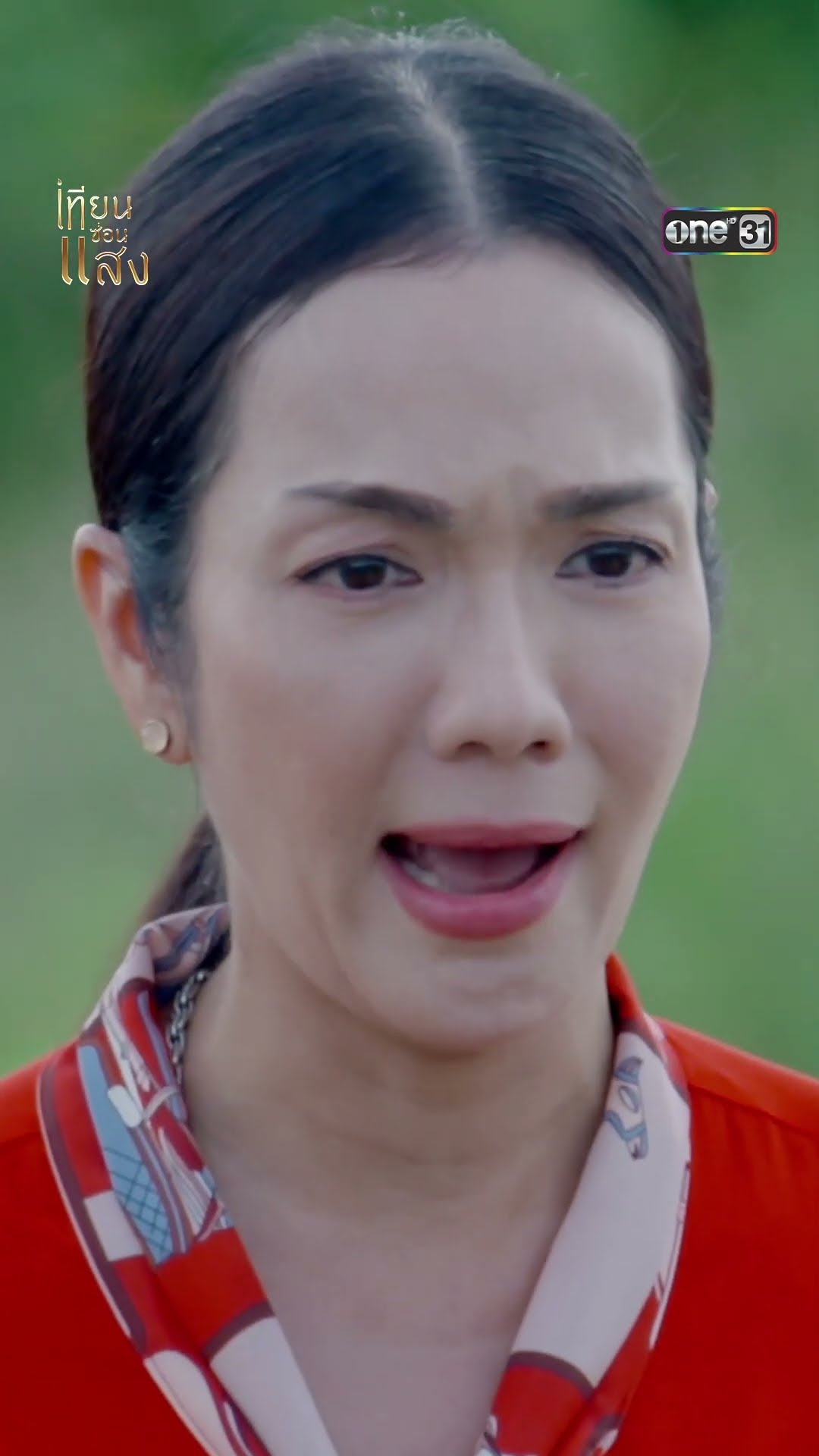 แม่ผัวสุดทน ถีบสะใภ้ชั่วตกสระ! #shorts #เทียนซ่อนแสง | one31
