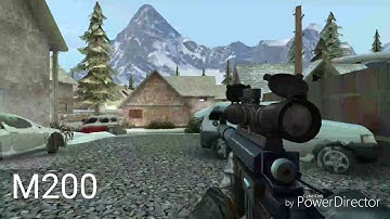 Bullet Force all guns shown
