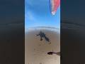 Flying Paramotor Shadow! #beach #skymax #ozoneparamotors #vittorazimotors