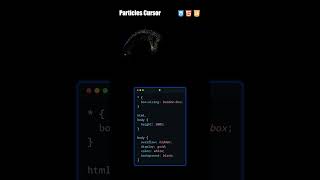 Particles Cursor #html #frontendcourse #webdesign Wealth
