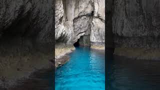Beautiful Cave In Calypso Bay, Othonoi