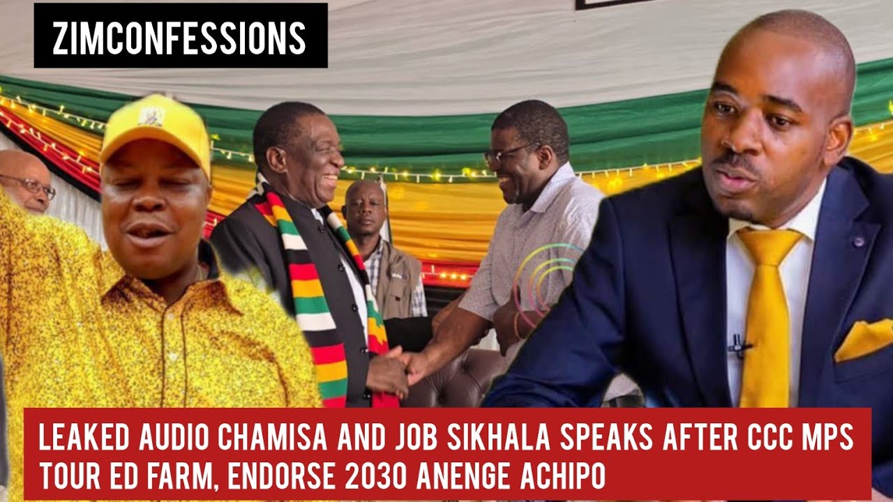 Leaked Audio Chamisa And Job Sikhala Speaks After CCC MPs Tour ED Farm, Endorse 2030 Anenge Achipo