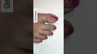 Easy foot nail art #toenailart #shorts #nailart #naildesigns #viral #nails #cutenails Nail Delights💅