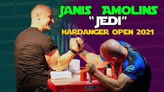 Janis Amolins In Hardanger Open 2021 Arm Wrestling Tournament