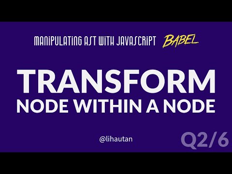[Q&A] How do you transform a node that is within another node? - YouTube