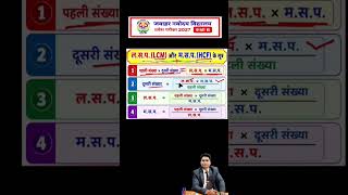 JNVST 2027 | Navodaya vidyalaya Exam Class 6 | LCM and HCF important questions #jnvst2027
