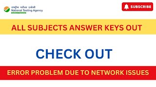 Final Answer keys Out 2024 I Why Website not working #exam #ugcnetexam #ugcnet #answer #key