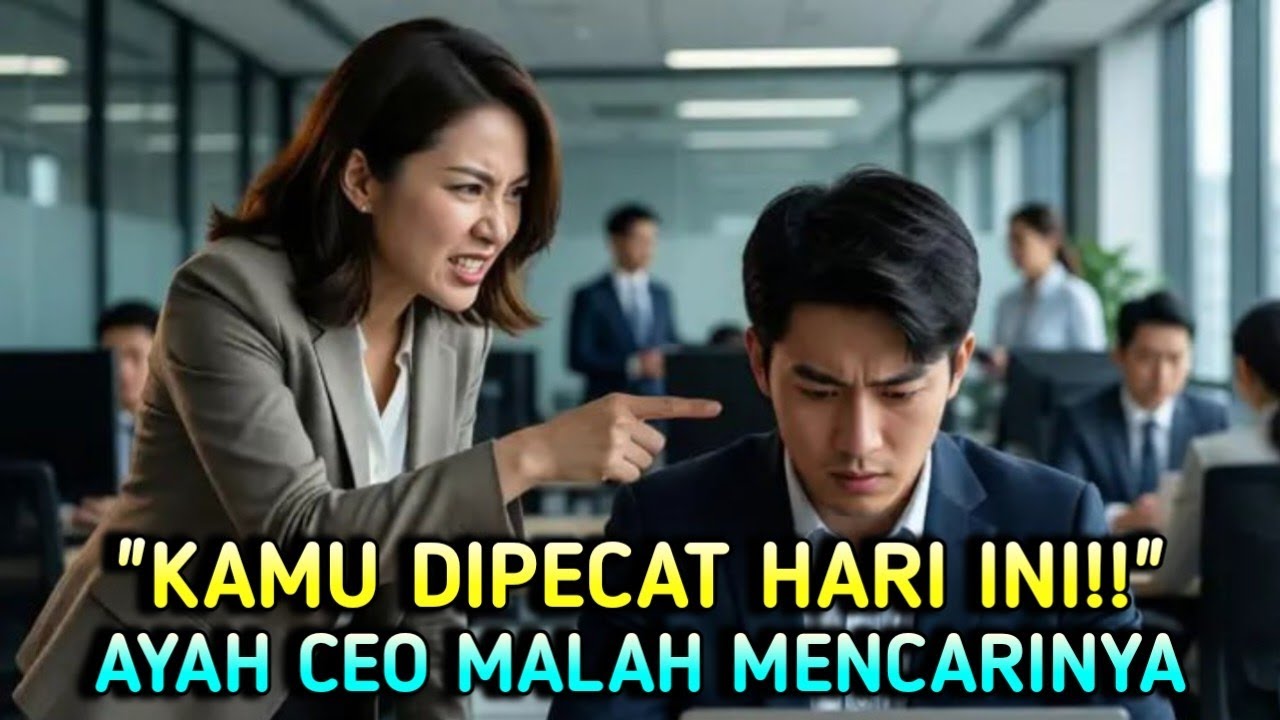 DIPECAT KARENA DIANGGAP PEMALAS | 10 MENIT KEMUDIAN AYAH CEO DATANG MENCARINYA!