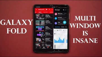 Samsung Galaxy FOLD - Multi Window Is Amazing!