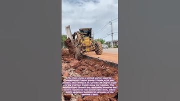 Road Work Genius: How Skilled Operators Use Graders Like Surgical Tools!