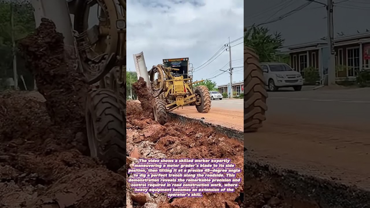 Road Work Genius: How Skilled Operators Use Graders Like Surgical Tools!