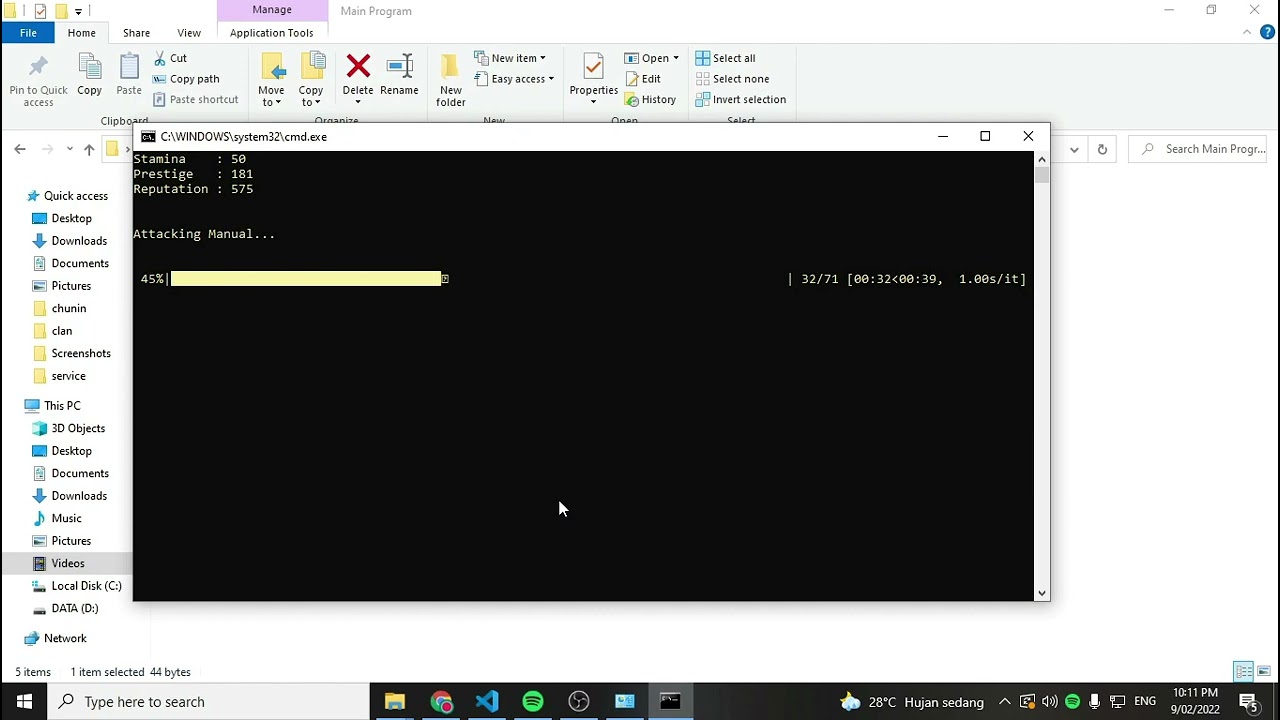 Ninja Legends Simple Clan Panel