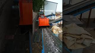 Shredding metal scrap into high-value raw material! 🚜