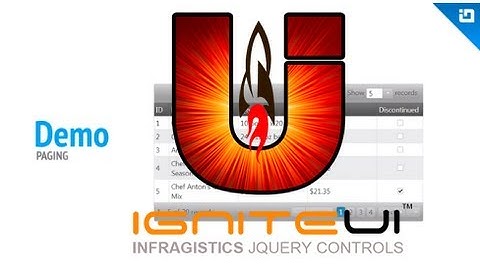 jQuery Paging [Fundamentals of Ignite UI]
